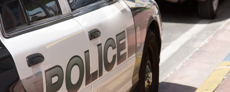 police car