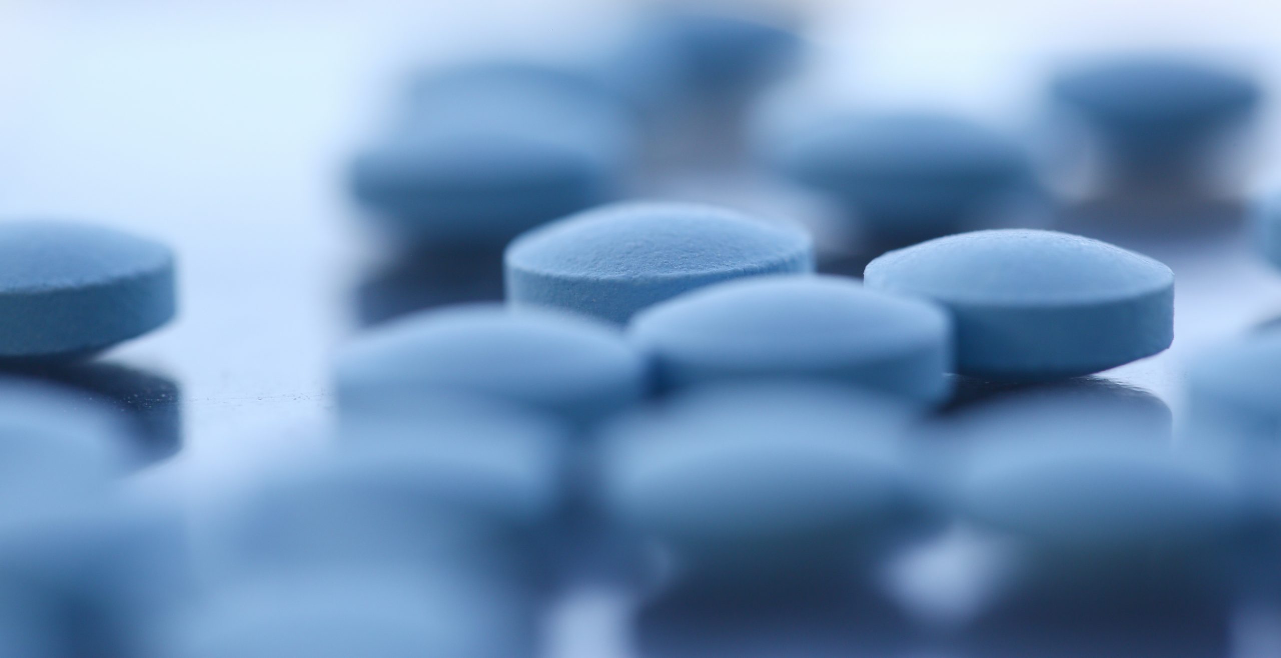 Tablets scattered on the table
