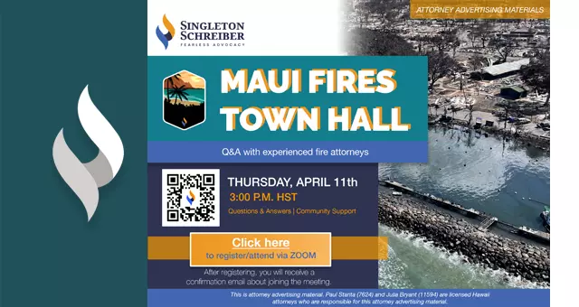 Maui Fires Town Hall