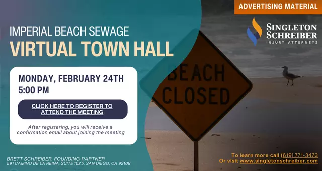 Imperial Beach Sewage Virtual Town Hall (February 24th)