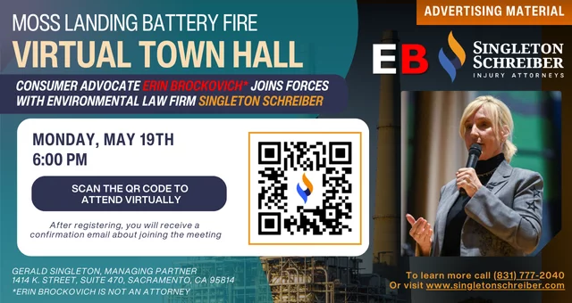 Moss Landing Battery Fire Virtual Town Hall (May 19th)