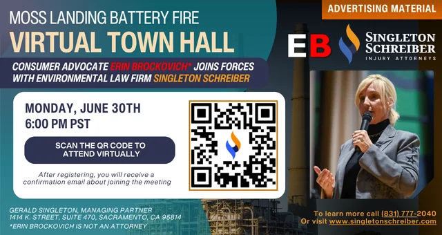 Moss Landing Battery Fire Virtual Town Hall (June 30th)