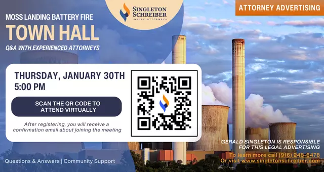Moss Landing Battery Fire Town Hall (January 30th)