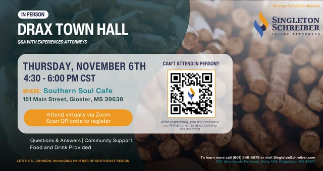 DRAX Town Hall (In person & Virtual) (11.06.25)