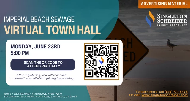 Imperial Beach Sewage Virtual Town Hall (June 23rd)