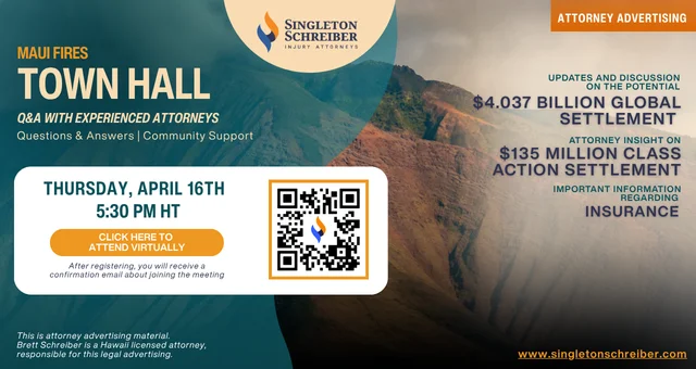 Maui Fire Virtual Town Hall [04/16/26]