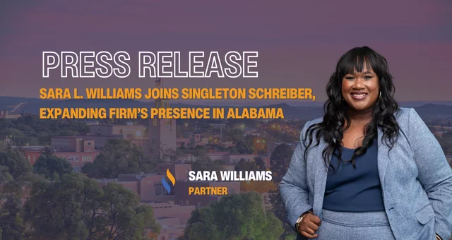 Sara L. Williams Joins Singleton Schreiber, Expanding Firm’s Presence in Alabama