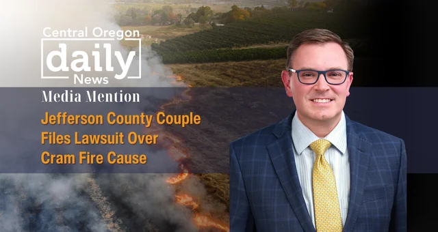 Jefferson County Couple Files Lawsuit Over Cram Fire Cause