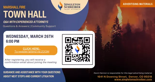 Marshall Fire Virtual Town Hall (March 26th)