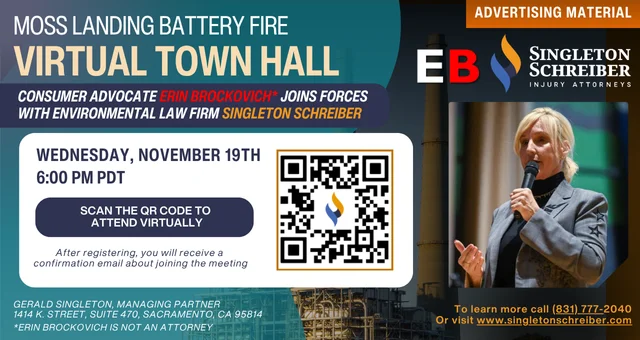 Moss Landing Battery Fire Virtual Town Hall (11/19/25)