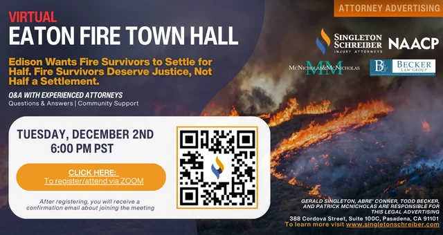 Eaton Fire Town Hall (12/02/25)