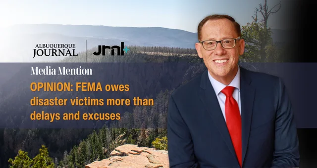 OPINION: FEMA Owes Disaster Victims More Than Delays and Excuses