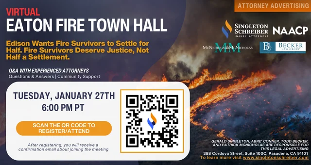 Eaton Fire Town Hall (1/27/26)
