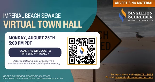 Imperial Beach Sewage Virtual Town Hall (08.28.25)