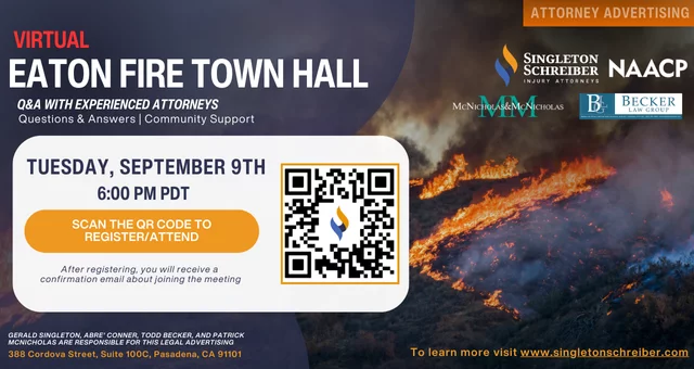Eaton Fire Town Hall Virtual (09.09.25)