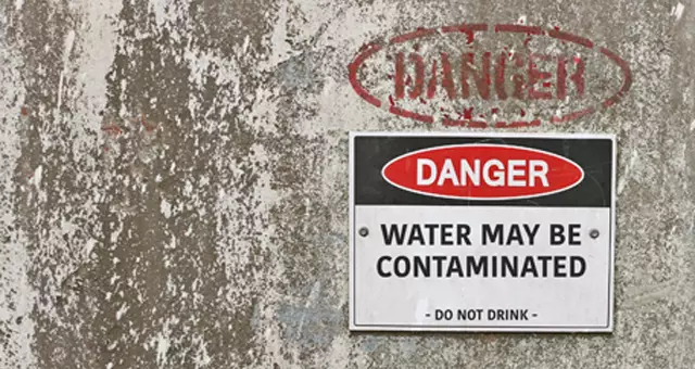 A water contamination image