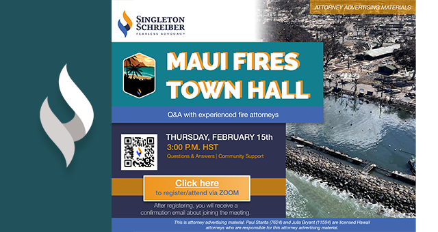 Maui Town hall meeting information