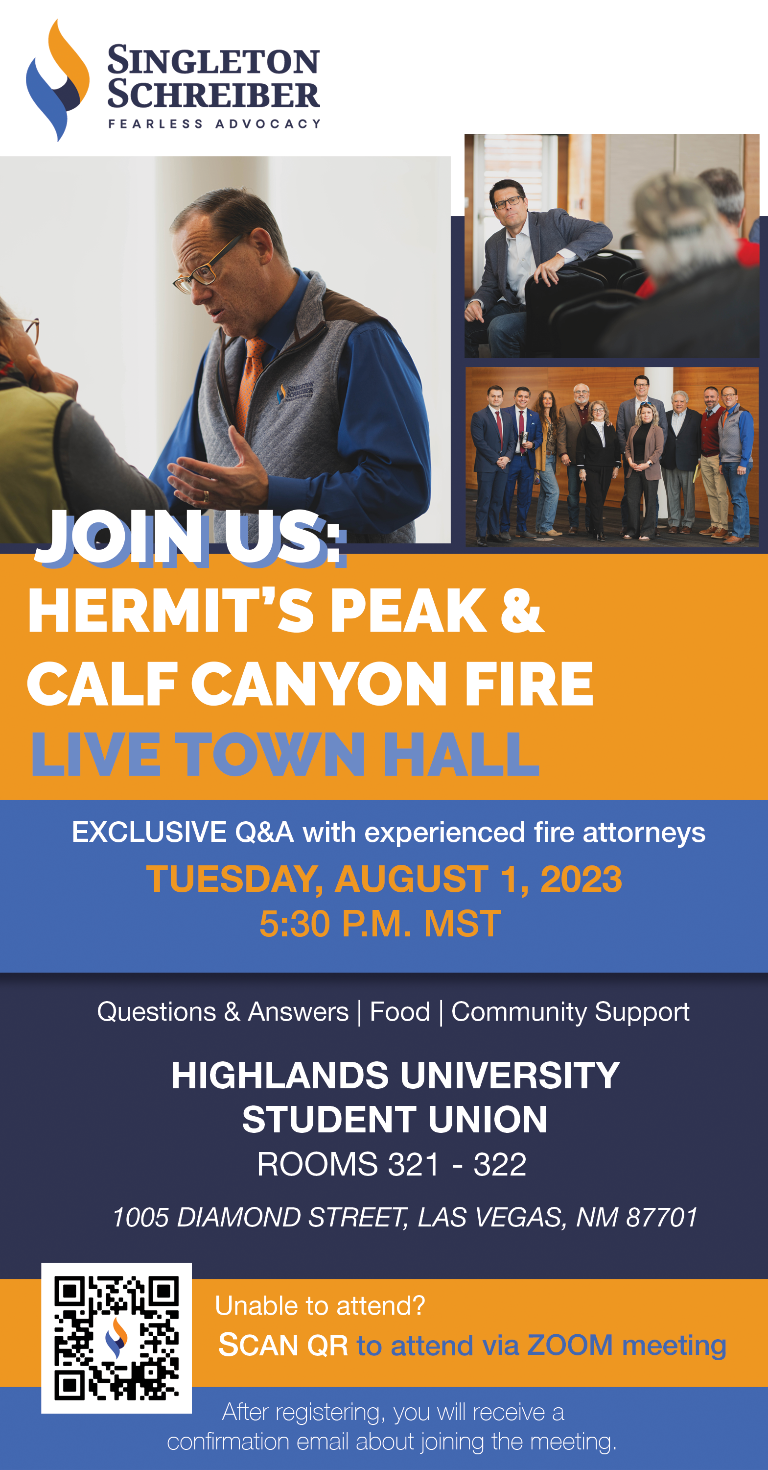 Hermit's Peak & Calf Canyon Fire LIVE Town Hall
