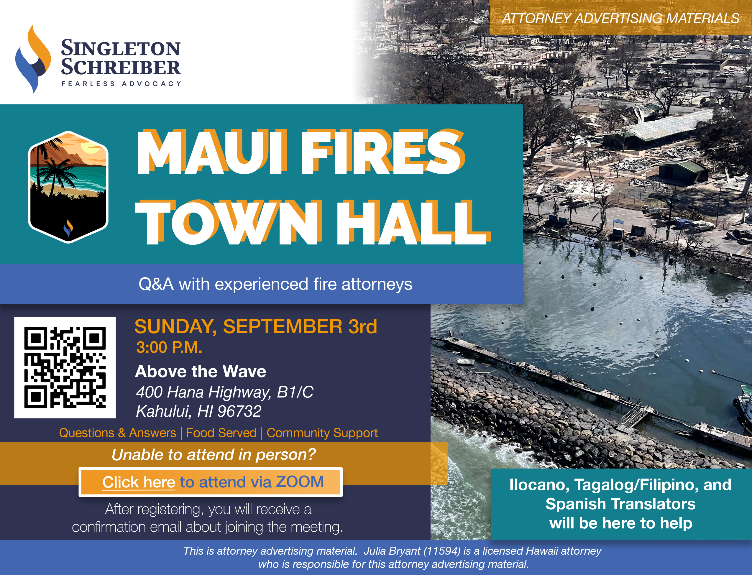 Maui Fires Town Hall