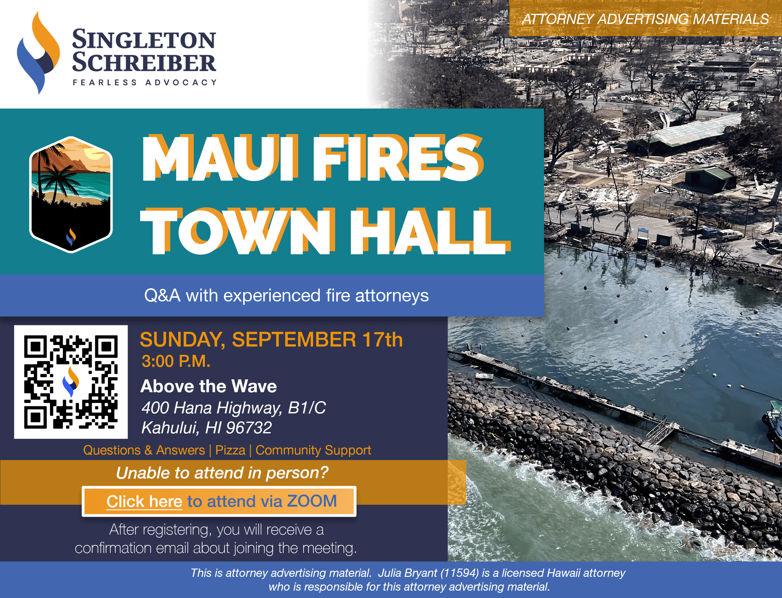 Maui Fires Town Hall