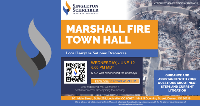 Marshall Fire Town Hall