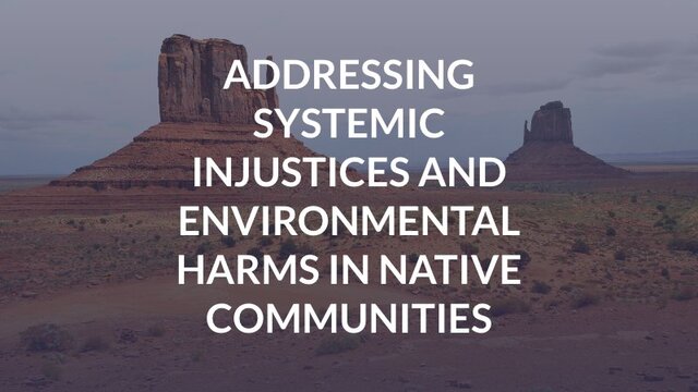 Systemic Marginalization Native Addressing Systemic Injustices and Environmental Harms in Native ...